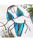 Bikinx Leopard bikini 2020 mujer biquini zebra Neon seksowne stroje kąpielowe strój kąpielowy dla kobiet String brazylijski stró