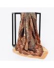 Darmowa wysyłka szale jedwabne kobiety Foulard 90*90cm kwadratowych głowy hidżab szalik panie szyfonowa chusta Bandanna kobiet w