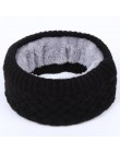 Hot kobiety mężczyźni moda kobieta Winter Warm szalik solidna Chunky Cable wełniana dzianina Snood nieskończoność szyi cieplej k