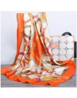 Darmowa wysyłka szale jedwabne kobiety Foulard 90*90cm kwadratowych głowy hidżab szalik panie szyfonowa chusta Bandanna kobiet w