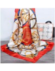 Darmowa wysyłka szale jedwabne kobiety Foulard 90*90cm kwadratowych głowy hidżab szalik panie szyfonowa chusta Bandanna kobiet w