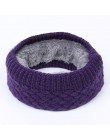 Hot kobiety mężczyźni moda kobieta Winter Warm szalik solidna Chunky Cable wełniana dzianina Snood nieskończoność szyi cieplej k