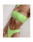 In-x bikini wysoko wycięte zestaw Sexy PU skórzany strój kąpielowy na jedno ramię kobiet stringi bikini 2020 letni strój kąpielo