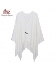 2019 nowych moda Cashmere zima kobiety Poncho szaliki kobiety solidny szal Cape Foulard Femme Pashmina kobieta Bufanda Mujer Sja