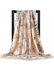 Darmowa wysyłka szale jedwabne kobiety Foulard 90*90cm kwadratowych głowy hidżab szalik panie szyfonowa chusta Bandanna kobiet w