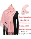 Kaszmirowy damski szal Unisex grube ciepłe zimowe szaliki Femme Pashmina chustka wełna Stole szyi długi dżentelmen szaliki bizne