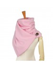 Leo anvi moda marka projektant szaliki kobiety mężczyźni szyi cieplej miękka maska stałe z pętli przyciski Unisex mujer bufand f