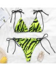 In-x Neon green bikini 2020 mujer wysokie cięcie kostium kąpielowy damski sportowy strój kąpielowy kobiety prążkowany strój kąpi
