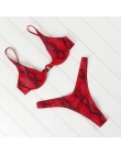 Marka OMKAGI brazylijski Bikini 2020 strój kąpielowy Sexy Push Up pływanie strój kąpielowy kostiumy kąpielowe fiszbiny zestaw Bi