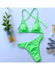 In-x bikini wysoko wycięte zestaw Sexy PU skórzany strój kąpielowy na jedno ramię kobiet stringi bikini 2020 letni strój kąpielo
