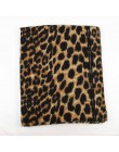 Lakysilk luksusowej marki Leopard kaszmirowy szalik kobiety zimowe ciepłe projektant panie mody Pashmina szal Foulard dziewczyny
