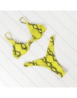 Marka OMKAGI brazylijski Bikini 2020 strój kąpielowy Sexy Push Up pływanie strój kąpielowy kostiumy kąpielowe fiszbiny zestaw Bi