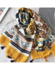 2020 moda damska szalik afryki kwiatowy wiskoza szal hiszpania luksusowej marki Foulard Pashmina Sjaal Bufandas Mujer muzułmańsk