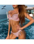Sexy Rhinestone bikini 2020 push up strój kąpielowy kobiet węzeł strój kąpielowy brazylijski bikini letnie kąpiących plażowe str