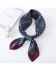 2020 nowy projekt kobiety jedwabny szal kwadratowy szyi szale Foulard Lady Pashmina stałe geometryczne chustka pasmo włosów chus