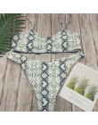 Seksowne kobiety stroje kąpielowe niskiej zwężone Leopard serpentynowy nadruk zestawy Bikini damski strój kąpielowy Bikini pływa