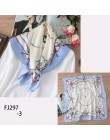2020 nowy projekt kobiety jedwabny szal kwadratowy szyi szale Foulard Lady Pashmina stałe geometryczne chustka pasmo włosów chus