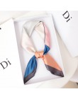 Nowe małe kwadratowe chustki szale jedwabne damskie uniwersalne wiosenne i jesienne profesjonalne akcesoria do noszenia szaliki 