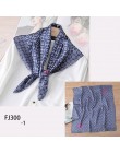 2020 nowy projekt kobiety jedwabny szal kwadratowy szyi szale Foulard Lady Pashmina stałe geometryczne chustka pasmo włosów chus
