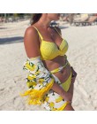Sexy Rhinestone bikini 2020 push up strój kąpielowy kobiet węzeł strój kąpielowy brazylijski bikini letnie kąpiących plażowe str