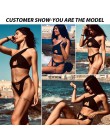 In-x jedno ramię bikini 2020 klamra wysokie cięcie strój kąpielowy seksowne stringi bikini drążą strój kąpielowy biały push up s