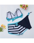 2020 seksowne Bikini zestaw trzyczęściowy strój kąpielowy kobiety Push Up stroje kąpielowe brazylijski strój kąpielowy kostium k