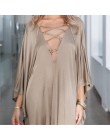 Oversize Kaftan okrycie plażowe w górę Pareos de Playa Mujer odzież plażowa Oversize osłona do bikini w górę szata Plage Sarong 