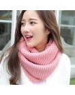 VISROVER 2018 szaliki damskie zimowe dzianiny Lic szalik ciepły nieskończoność Snood pierścionek damski pętli szalik moda Unisex