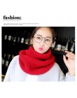 VISROVER 2018 szaliki damskie zimowe dzianiny Lic szalik ciepły nieskończoność Snood pierścionek damski pętli szalik moda Unisex