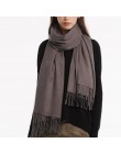 FURTALK Cashmere kobiety zimowy szal szal Pashmina szal okłady ciepły miękki koc szaliki dla kobiet AD012