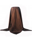 90*90cm chustka satyna jedwabna hidżab szalik dla kobiet jednokolorowe chusteczki do włosów szale kwadratowe szale i okłady szal