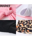 RUUHEE strój kąpielowy kobiety Bikini 2020 mujer stroje kąpielowe Bikini wysokie w talii Sport topy strój kąpielowy kobiety wyśc