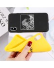 Lovebay silikonowe etui na telefony dla iPhone 7 XR 11 Pro Avocado fale kaktus dla iPhone 5SE 6 6s 8 Plus X XS Max miękka TPU ty