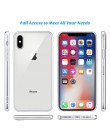 Dla iPhone X Case, WEFOR Slim wyczyść miękkie etui tpu wsparcie bezprzewodowe ładowanie dla Apple 5.8 "iPhone X/iPhone 10 (wydan