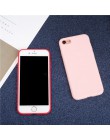 Luksusowa cienka miękka kolorowa obudowa na telefon dla iPhone 7 8 6 6s plus 5 5S SE Case silikonowa tylna pokrywa Capa dla iPho