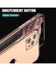 Ultra cienki przezroczysty silikonowy futerał na telefon dla iphone 11 Pro Max przypadku iphone XR XS Max X 7 8 6 6S Plus miękka