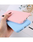 Lovebay kolorowe Love Heart Case dla iPhone 6 6S 7 8 Plus 11 Pro X XR XS Max 5 5s SE cukierki kolor etui na telefony miękka TPU 