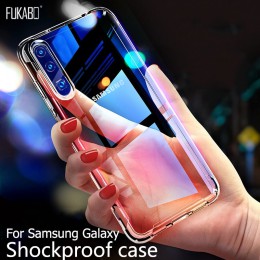 , Odporna na wstrząsy etui do Samsung Galaxy A50 A70 A30 A20 A10 A60 A90 A80 dla Samsung S8 S9 S10 Plus S10e s7 krawędzi uwaga 9