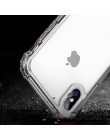 Moda odporny na wstrząsy zderzak przezroczysty silikonowy futerał na telefon dla iPhone 11 X XS XR XS Max 8 7 6 6S Plus przezroc