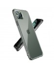 Luksusowe, odporne na wstrząsy silikonowe etui na telefony dla iPhone 11 Pro X XR X SE 2020 7 8 Plus 11 skrzynki pokrywa przezro