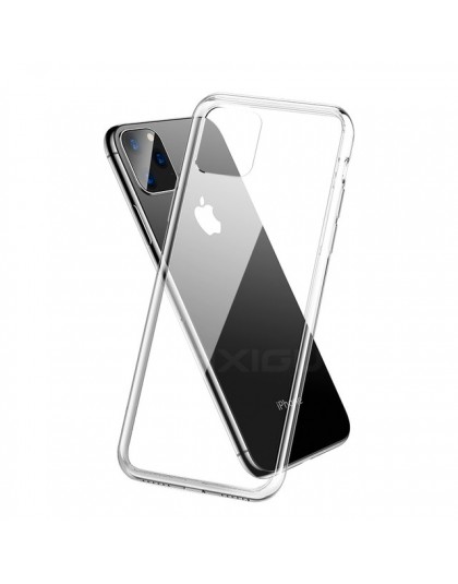 Ultra cienki przezroczysty silikonowy futerał na telefon dla iphone 11 Pro Max przypadku iphone XR XS Max X 7 8 6 6S Plus miękka