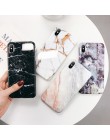 Lovebay geometryczne marmurowe tekstury etui na telefony dla iPhone SE 2020 X XR XS Max 11 Pro Max miękkie IMD pokrywa dla iPhon