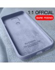 Etui na telefon do Huawei Mate 20 10 9 P10 P20 P30 Pro Lite płynny silikon oryginalna luksusowa osłona do Huawei Nova 3i 5 4 E 2
