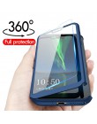 Luksusowe 360 pełna szklane etui etui do Huawei P30 P20 Mate20 Lite P inteligentny Y7 Y6 PRO Y9 2019 Nova 3 3i 3E P10 P9 pokrywa