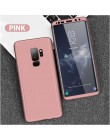 360 pełne etui ochronne etui do Samsung Galaxy A70 A60 A50 A30 M20 A8 A6 J4 J6 Plus A750 2018 S9 S8 S10 Plus S7 krawędzi uwaga 9