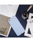 Luksusowa cienka miękka kolorowa obudowa na telefon dla iPhone 7 8 6 6s plus 5 5S SE Case silikonowa tylna pokrywa Capa dla iPho
