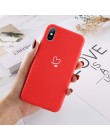 Lovebay kolorowe Love Heart Case dla iPhone 6 6S 7 8 Plus 11 Pro X XR XS Max 5 5s SE cukierki kolor etui na telefony miękka TPU 
