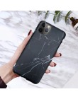 Moskado etui na telefon iPhone 6 6s 7 8 Plus luksusowy błyszczący granit marmurowy pokrowiec teksturowy na iPhone 11 Pro X XS Ma