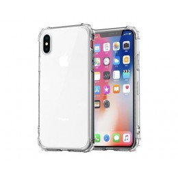 Moda odporny na wstrząsy zderzak przezroczysty silikonowy futerał na telefon dla iPhone 11 X XS XR XS Max 8 7 6 6S Plus przezroc