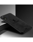 Luksusowe miękka TPU tkaniny etui na telefony do Samsung Galaxy A30 A50 A6 A7 A8 2018 M20 tylne okładki do Galaxy A90 A80 A70 A4
